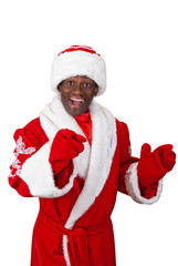 black santa