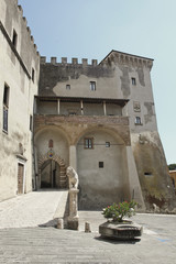 Fototapeta na wymiar Pitigliano, Palazzo Orsini, Toskania Włochy