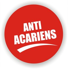 bouton anti-acariens