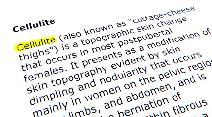 Fototapeta premium cellulite