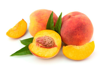 Ripe peaches