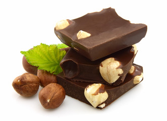 chocolate with nuts