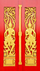 Design beautiful Thai temple gate