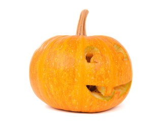 .Halloween yellow pumpkin