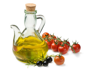 Olive oil and tomatoes