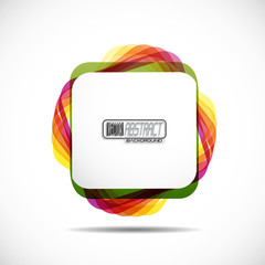 Square Background   Vector © puckillustrations