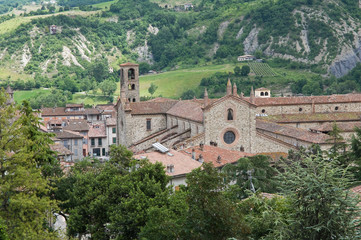 St. Colombano Abbey. Bobbio. Emilia-Romagna. Italy.
