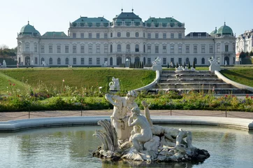 Deurstickers Au Palais du Belvédère à Vienne © Yvann K
