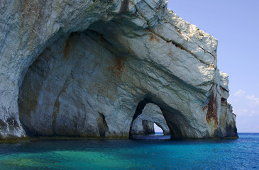 błękitne jaskinie, grecka wyspa Zakynthos © GKor