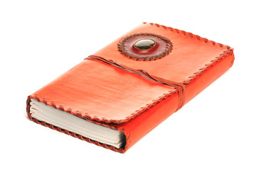 Book on the white background.