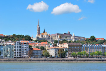 Fototapeta na wymiar Budapest, Hungary. View of Buda