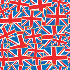 great britain union jack flags seamless pattern vector uk flag clipart tile backdrop wallpaper