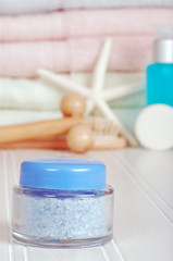 jar of bath salts