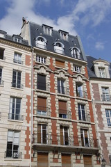 Immeuble du quartier du Louvre à Paris