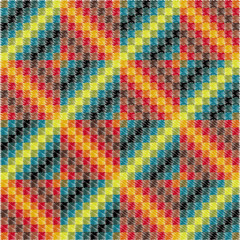 Fototapeta premium American culture pattern. Vector illustration