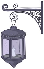 Antique lantern
