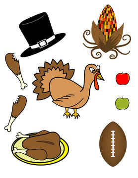 Thanksgiving Theme! Vector / clip art