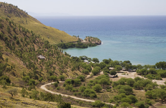 An Isolated Village In Timor Leste