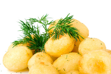 potato with fresh fennel
