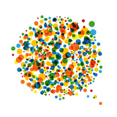 Abstract dotted background for your design