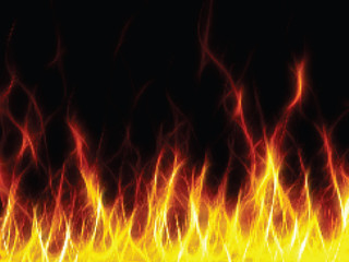 Fire. Vector illustration