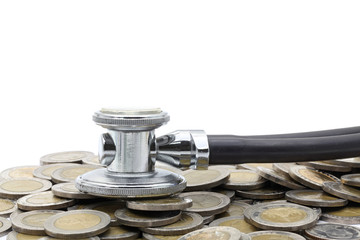 financial examination healthy concept