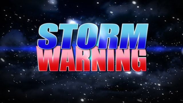 Storm Warning Animation