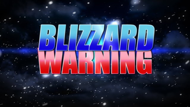 Blizzard Warning