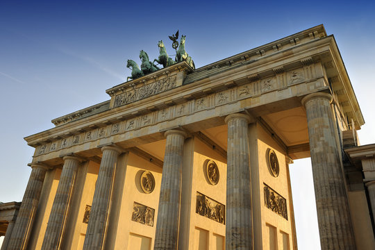 Brandenburg gate in Berlin