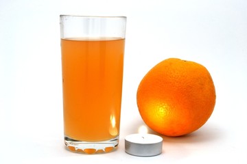 The orange juice