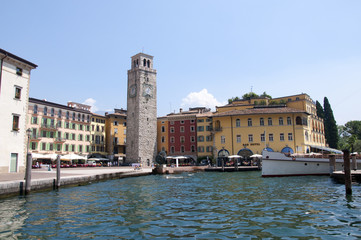 Riva on Lake Garda in Northern Italy