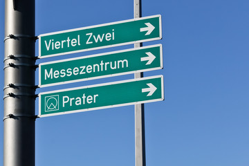 Direction in Vienna