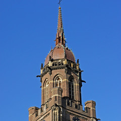 Fototapeta na wymiar Wieża Dionizy Kościoła w Krefeld