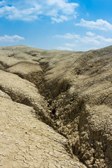 mud volcanoes