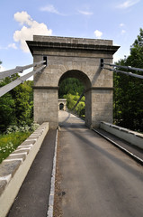 Ancient chain bridge
