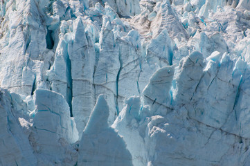 Macro shot of glacier