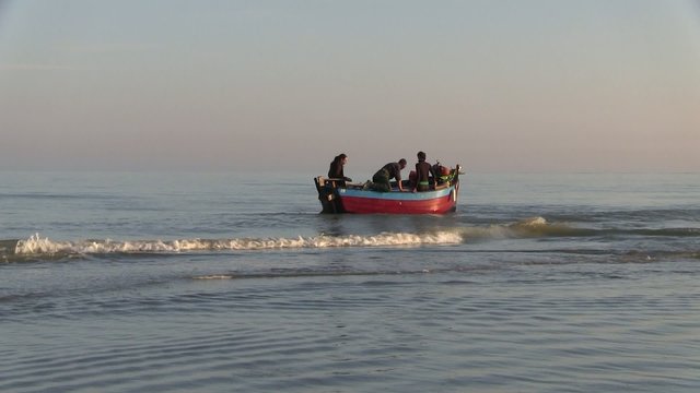 partie de p&ecirc;che en famille