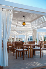 Outdoor cafe