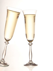 Champagne glasses