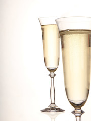 Champagne glasses