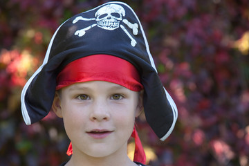 Kind als Pirat