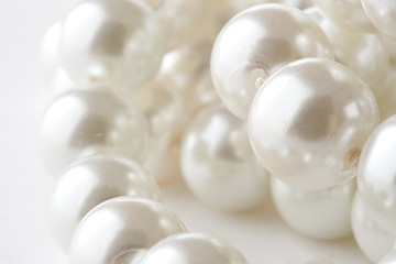 Pearl isolated on white