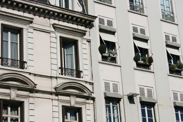 Obraz premium façades d'immeubles