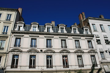 façades d'immeubles