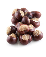 Group of chestnuts