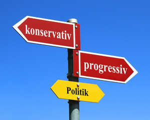 Politik / konservativ oder progressiv?
