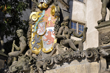 Torgau Schloss Hartenfels Detail Tor Eingang