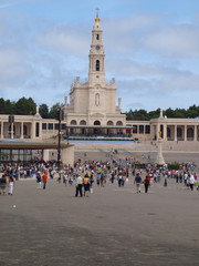 Obraz premium Basilica of Our Lady of the Rosary of Fatima in Portugal