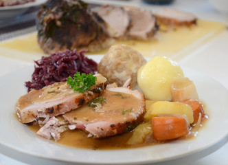 gedeckter Tisch