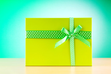 Celebration concept with gift boxes